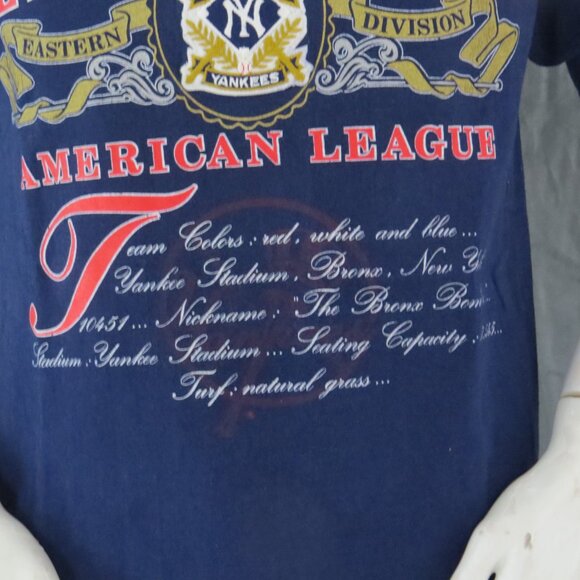 New York Yankees Shirt (VTG) - By Nutmeg Mills - Featuring Patch - Men's Large - Picture 3 of 11